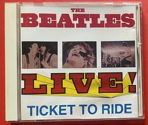 【CD】BEATLES「LIVE! TICKET TO RIDE Stockholm, 1963 / Paris, 1965」ビートルズ 輸入盤 [02080380]