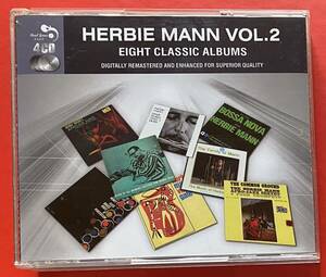 【4CD】「Herbie Mann Vol. 2 Eight Classic Albums」ハービー・マン 輸入盤 盤面良好 [12030608]