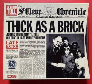 【CD】Jethro Tull「ジェラルドの汚れなき世界 / Thick as a Brick」ジェスロ・タル 輸入盤 ボーナストラックあり 新聞付き [03060880]