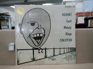 л9106　LP Again! Lord Melody Sings Calypso US盤レコード