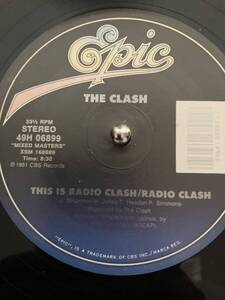 The Clash / This Is Radio Clash The Magnificent Dance レコード　12インチ　シングル