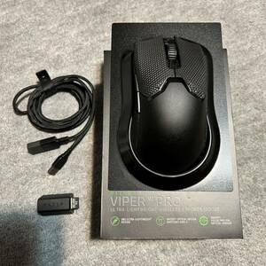 マウスソールおまけ付き Razer Viper V2 Pro (Black Edition) ゲーミングマウス レイザー wirelessワイヤレス 美品