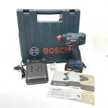 送料無料h57498 Bosch ボッシュ コードレスインパクトドライバー GDX 18V-180 バッテリー ケース付き 電動工具 大工道具 DIY_画像1