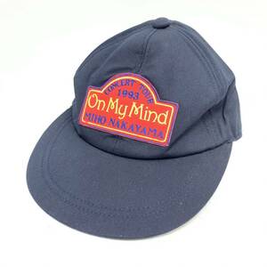 Бесплатная доставка H57744 Nakayama Miho Miho Nakayama 1993 Concert Tour On Mine Cap Hat Hat Mipolin Showa Retro неиспользован