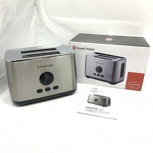 送料無料h58160 Russell Hobbs ラッセルホブス ターボトースター 7780JP パン焼き 調理家電 箱 説明書付き 美品