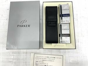 送料無料h57875 PARKER パーカー ボールペンインク インク ブルーブラック ブラック 未使用品