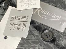 ★☆J626　レディース　毛皮　ラビット　リバーシブルコート　Lサイズ　タグ付未使用品☆★_画像3