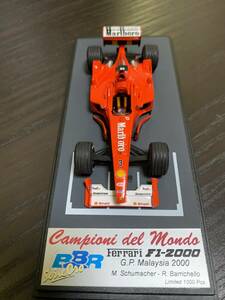 1/43 BBR Ferrari F1-2000 Malaysia G.P. M.Schumacher 限定1000台