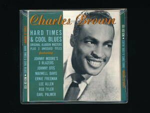 ☆CHARLES BROWN☆HARD TIMES & COOL BLUES☆1990年輸入盤☆SEQUEL RECORDS NEX CD 133☆