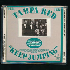 ☆TAMPA RED☆''KEEP JUMPING'' 1944-1952☆帯付日本流通仕様☆VIVID VSCD-1205(I) (WOLF RECORDS CD-WBJ 001)☆の画像2