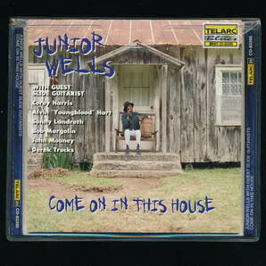 ☆JUNIOR WELLS☆COME ON IN THIS HOUSE☆1996年日本流通仕様☆POLYGRAM PHCD-1546 (TELARC CD-83395)☆の画像2