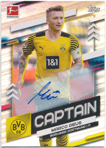 Marco Reus 2021-22 Topps Bundesliga Captain Signature Auto 直筆サインカード オート マルコ・ロイス