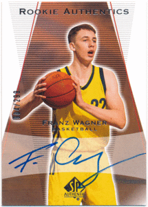 Franz Wagner NBA 2021 UD Goodwin Champions SP Authentic RC Rookie Auto 299枚限定 直筆サイン ルーキーオート フランツ・ワグナー