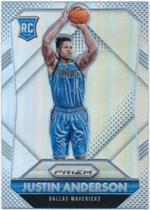 Justin Anderson NBA 2015-16 Panini Prizm RC Rookie Silver Prizm ルーキーシルバープリズム ジャスティン・アンダーソン