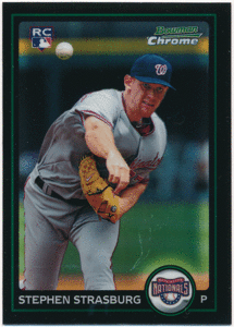 Stephen Strasburg MLB 2010 Bowman Chrome RC Rookie Refractor ルーキーリフラクター スティーブン・ストラスバーグ