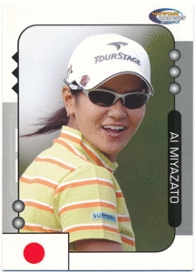 宮里藍 Golf ゴルフ 2005 Showcase Prospects Artist Proof Parallel 99枚限定 Limited to 99 Ai Miyazato