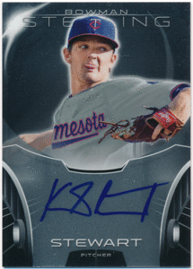 ☆ Kohl Stewart MLB 2013 Bowman Sterling Prospect Signature Auto 直筆サイン オート コール・スチュワート