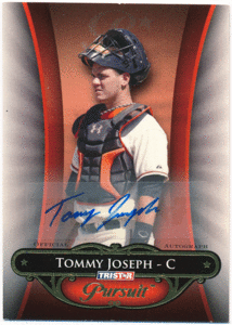 ☆ Tommy Joseph MLB 2010 Tristar Pursuit Signature Auto 80枚限定 直筆サインカード オート トミー・ジョセフ
