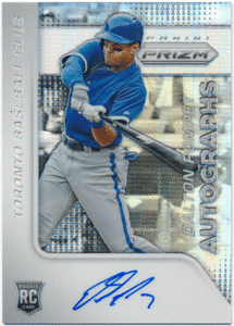 ☆ Dalton Pompey MLB 2015 Panini Prizm RC Rookie Signature Auto 直筆サイン ルーキープリズムオート ダルトン・ポンペイ