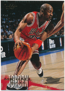 Michael Jordan NBA 1996-97 Fleer Base Card #13 ベースカード マイケル・ジョーダン