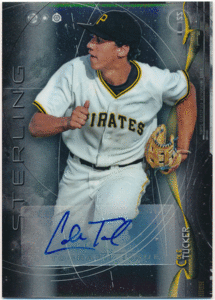 ☆ Cole Tucker MLB 2014 Bowman Sterling Prospect Signature Auto 直筆サイン オート コール・タッカー