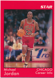 Michael Jordan NBA 1991 Star 1 of 1000 Promo Sets 4 マイケル・ジョーダン