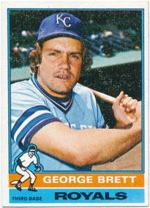 George Brett MLB 1976 Topps #19 ジョージ・ブレット
