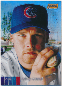 2020 Topps Stadium Club Chrome【Kerry Wood】Orange Refractor /25枚限定オレンジリフラクターCubs Legend ケリー・ウッド