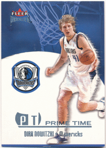 Dirk Nowitzki NBA 2002-03 Fleer Premium Prime Time 1500枚限定 ダーク・ノヴィツキー