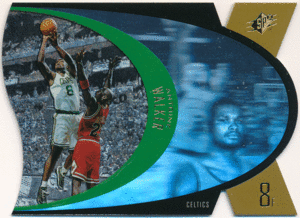 Antoine Walker NBA 1997 Upper Deck SPx RC Rookie Gold Parallel ルーキーゴールドパラレルカード アントワン・ウォーカー