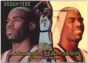 Antawn Jamison NBA 1998-99 Flair Showcase Row 1 1500枚限定 ショーケース アントワン・ジェイミソン