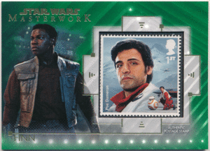 Finn 2020 Topps Star Wars Masterwork Commemorative Green Stamp Relic Card 99枚限定 スタンプカード スターウォーズ フィン