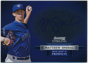 ☆ Matthew Smoral MLB 2012 Bowman Sterling Prospect Signature Auto 直筆サイン オート マシュー・スモーラル