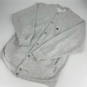 希少/美品 90s/champion reverse weave /スウェット スナップボタン カーディガン/XL/チャンピオン ヴィンテージ トレーナー 古着の画像1