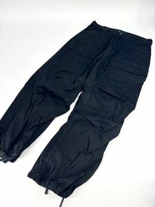 希少/美品/XLARGE/6 pocket pants ワイド カーゴパンツ/w34/ブラック/エクストララージ X-LARGE ストリート ボトムス デニムパンツ