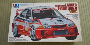 タミヤ スポーツカーシリーズ 1/24 三菱ランサー エボリューションV WRC 未組立