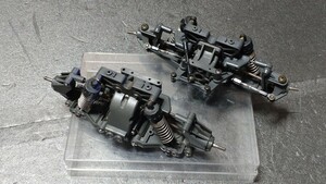 エンジンカー タミヤ 1/8 TGX-Mk.1 サスアーム周辺パーツ 中古品②