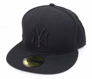 New Era ニューエラ MLB ニューヨーク ヤンキース ベースボールキャップ（ブラック） (7 3/8 58.7cm) [並行輸入品]