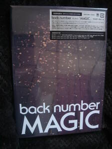 back number★MAGIC【初回限定盤A】LIVE DVD + CD