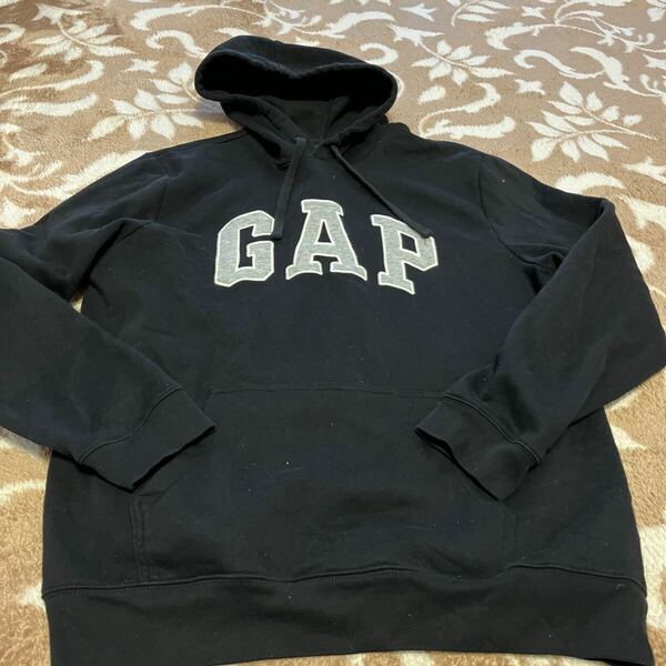 gap 黒色パーカー　サイズL