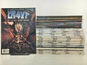 洋書雑誌 HEAVY METAL 49冊セット 1981年-1992年 2403BKS084