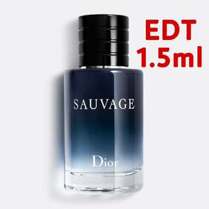 ディオール ソバージュ EDT 1.5mlDior SAUVAGE 香水