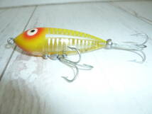 ★HEDDON★へドン★ベイビーザラ☆中古品オールドヴィンテージ疑似餌釣りフィッシングブラックバス竿リールボートタックルボックス_画像3