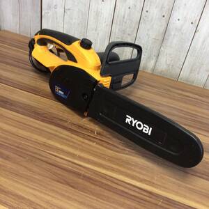 【H-2256】中古品 RYOBI / リョービ 電気チェーンソー CS-2501 100v 電動工具