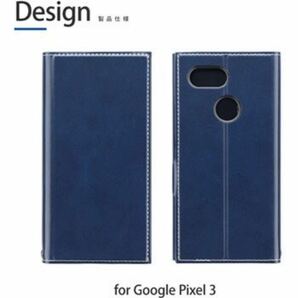 f Pixel3 手帳型ケース ネイビー ストラップ付 薄型 PRIME LP-PX3LPNV LEPLUS Google MSソリューションズ ルプラスの画像7