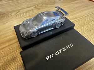 PORSCHE 911 GT2RS ペーパーウェイト　Limited Edition Model ミニカー ポルシェ　純正　ノベルティ　991