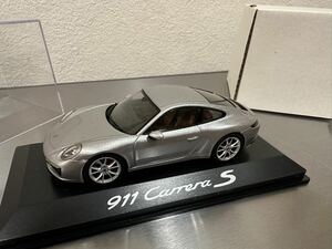 herpa PORSCHE ポルシェ911 カレラS CarreraS ポルシェ純正　1:43 シルバー　ミニカー