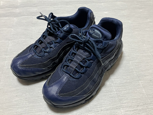 ナイキ エアマックス95 エッセンシャル (NIKE AIR MAX95 ESSENTIAL) ネイビー 26.5cm・US8.5 [749766-407]