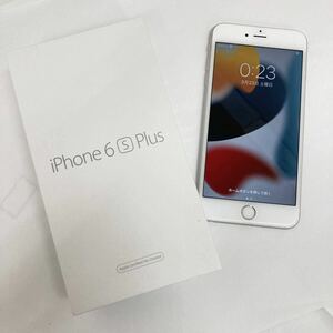 【オススメ】☆Apple iPhone 6s Plus 64GB シルバー FKU72LL/A☆A1687／SIMフリー／バッテリー最大容量74%／スマホ／DB0