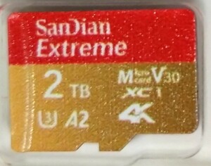 【大容量2TB】マイクロSDカード SD変換アダプター付き SanDian